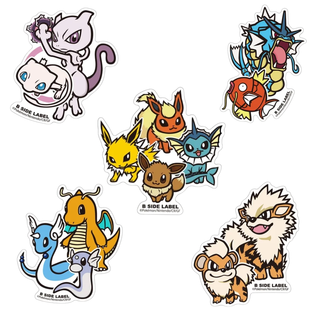 BSIDE STICKER SET OF 5