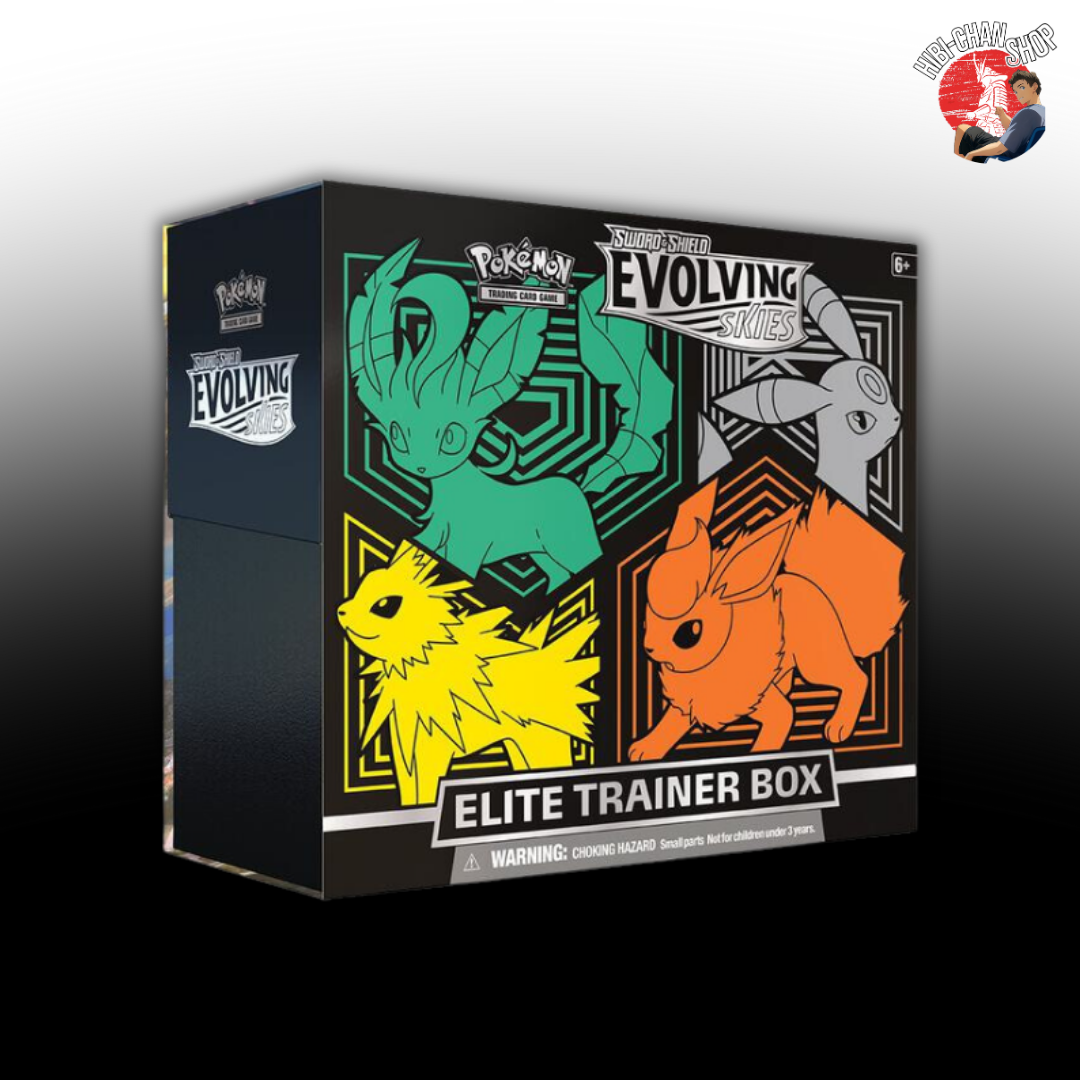 Evolving Skies Elite Trainer Box: Umbreon, Leafeon, Flareon, Jolteon