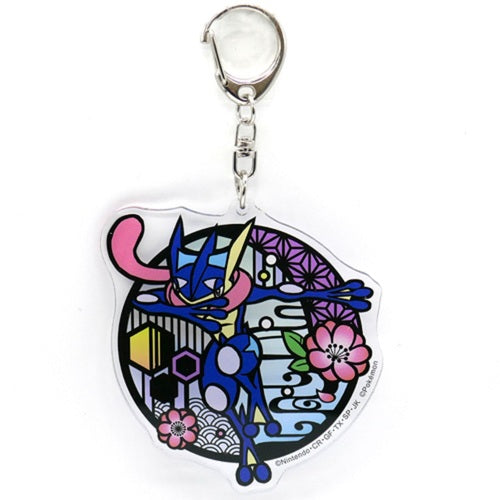 Greninja Acrylic Keychain - Kirie Series