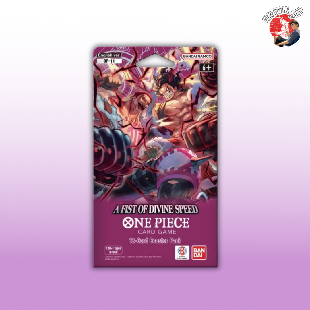 OP11 A Fist of Divine Speed Sleeved Pack