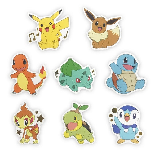 Pokemon Flake Seals - Variety