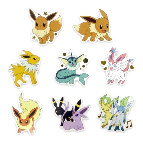 Pokemon Flake Seals - Eevee Evolutions