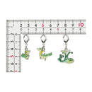 3PC Metal Keychain - Snivy, Servine & Serperior