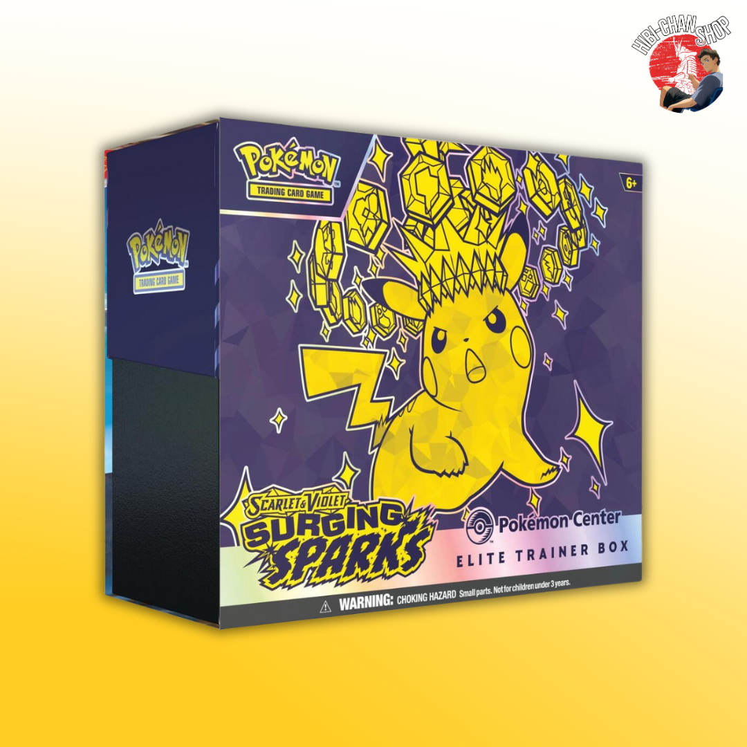Surging Sparks Pokemon Center Elite Trainer Box