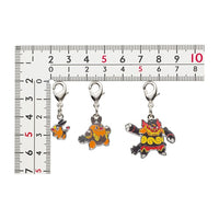 3PC Metal Keychain - Tepig Pignite Emboar