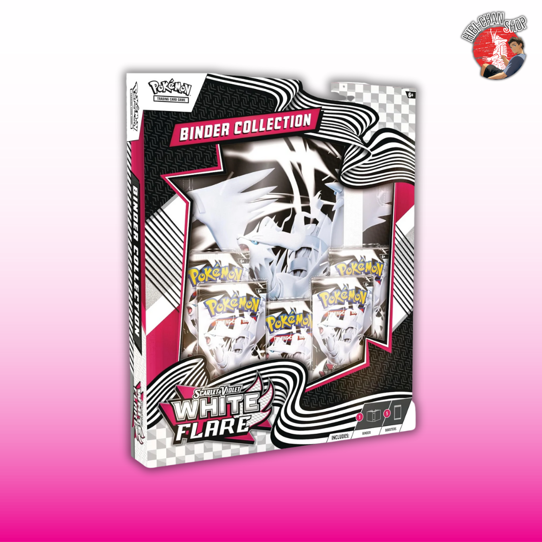 White Flare Binder Collection